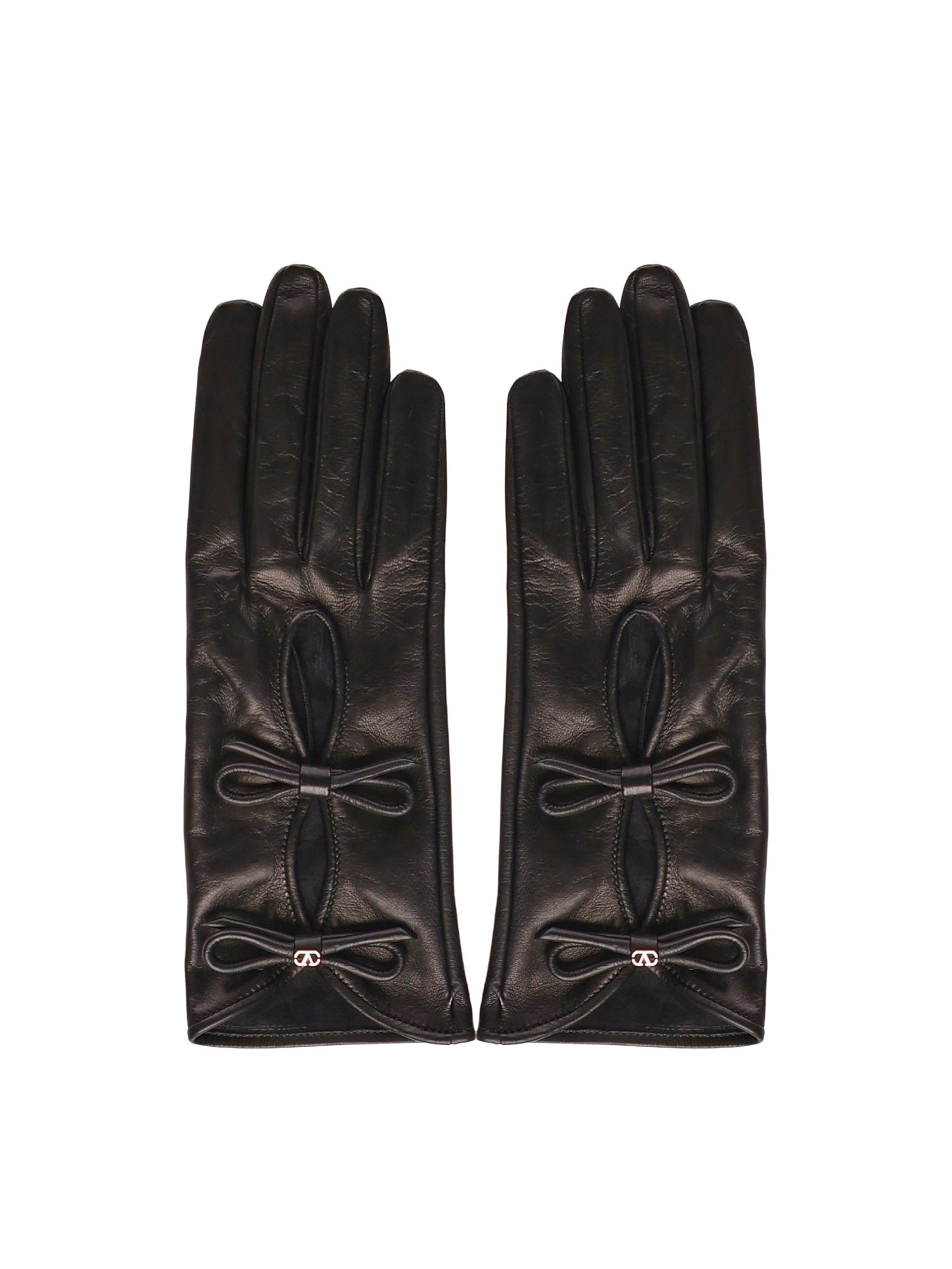 Guanti VLogo Signature in nappa con fiocchi 7W0GDA42 CZVFV0 VALENTINO GARAVANI 