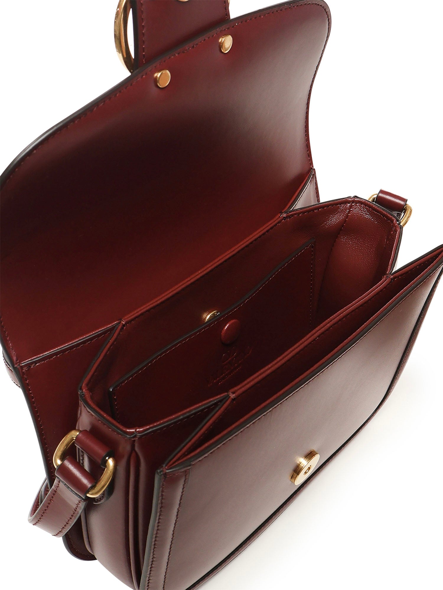 Borsa 9TO5 VLogo in pelle liscia 7W2B0R46 UHFAFJ VALENTINO GARAVANI 