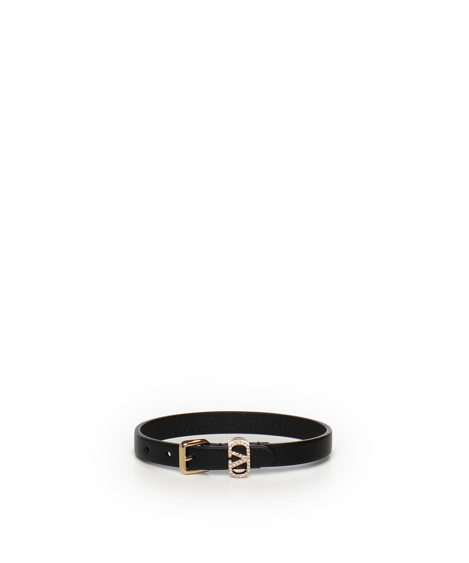 Bracciale Ovalette in pelle e cristalli Swarovski® 7W2J0AH7 WRVEDM VALENTINO GARAVANI 
