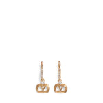 Orecchini Ovalette in metallo e cristalli Swarovski® 7W2J0AI3 YCW9MN VALENTINO GARAVANI 
