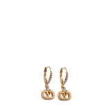 Orecchini Ovalette in metallo e cristalli Swarovski® 7W2J0AI3 YCW9MN VALENTINO GARAVANI 
