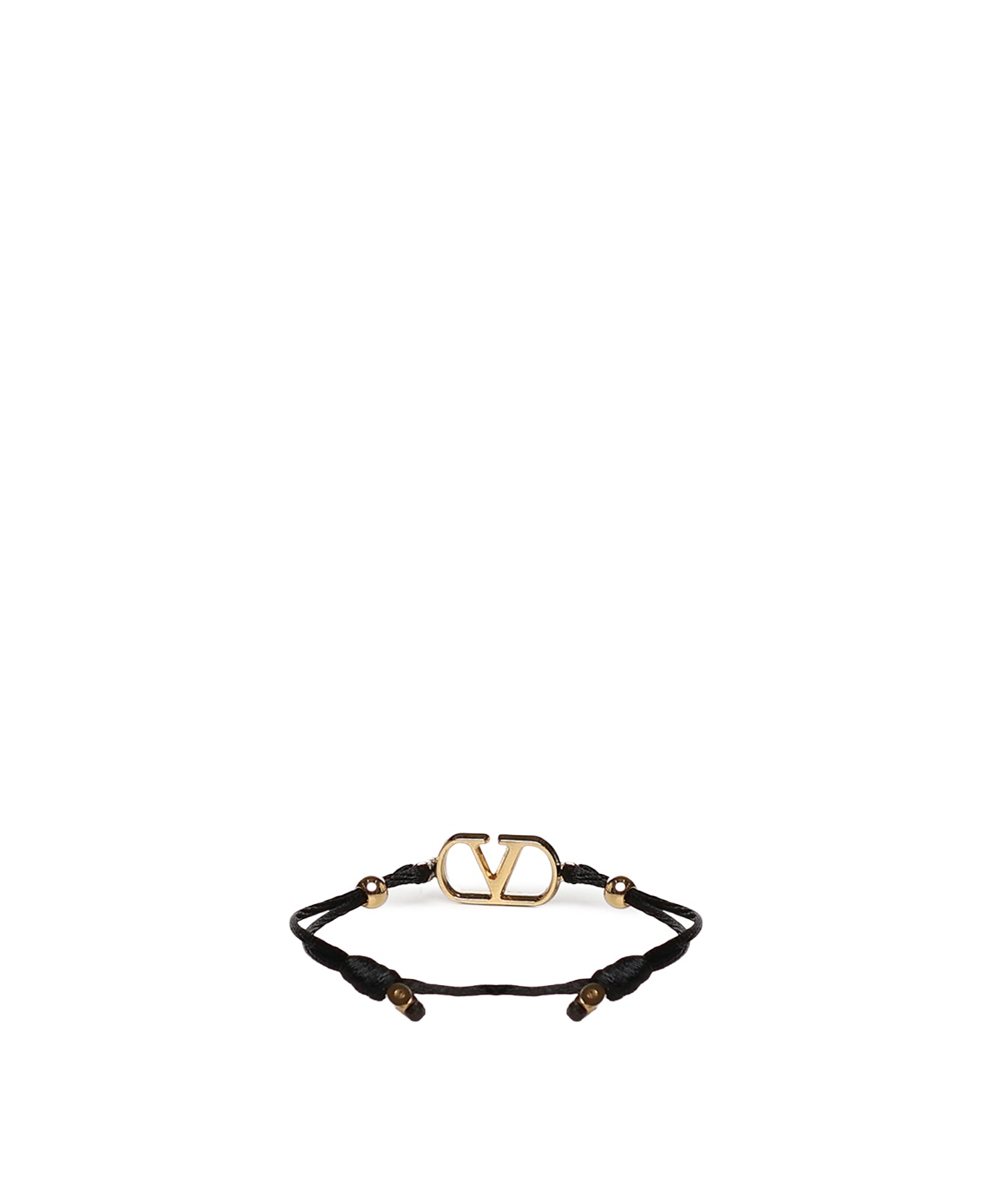 Bracciale Vlogo Signature in cotone e cristalli Swarovski® 7W2J0X85 RLVEDM VALENTINO GARAVANI 