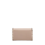 Portafoglio Rockstud in pelle con catena 7W2P0AR6 VSHP45 VALENTINO GARAVANI 