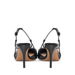 Décolleté slingback VLogo Signature in vernice 7W2S0R01 TMK0NO VALENTINO GARAVANI 