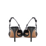 Décolleté slingback VLogo Signature in vernice 7W2S0R01 TMK0NO VALENTINO GARAVANI 