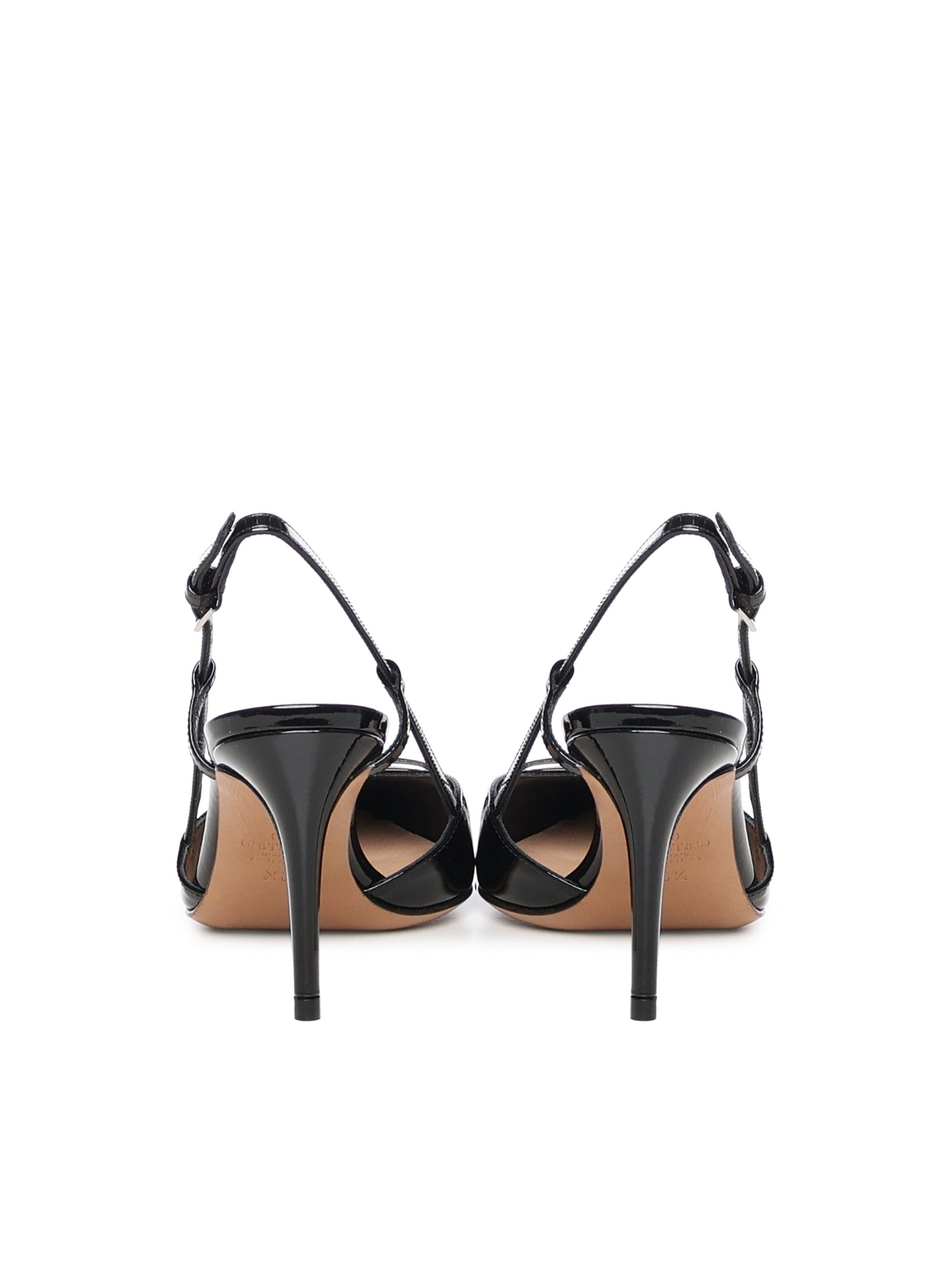 Décolleté slingback VLogo Signature in vernice 7W2S0R01 TMK0NO VALENTINO GARAVANI 