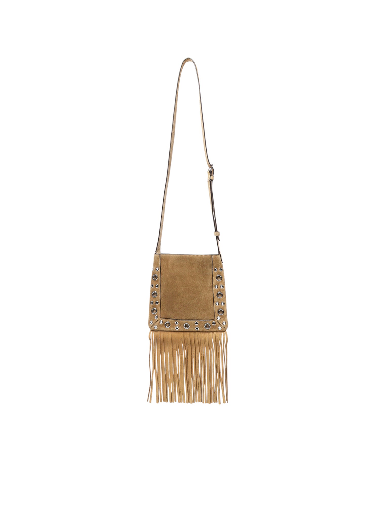 Borsa Nellcôte VLogo in suede con borchie 7Y2B0R34 JETRDX VALENTINO GARAVANI 