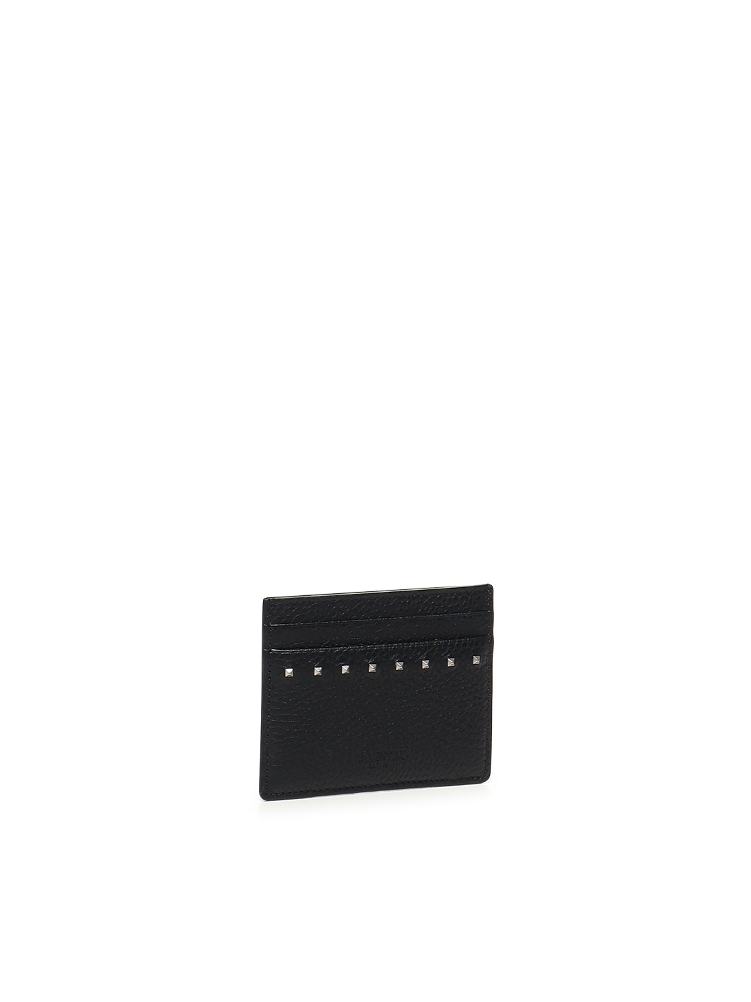 Portacarte Rockstud in pelle<BR/> 7Y2P0AQ4 PDX0NO VALENTINO GARAVANI 