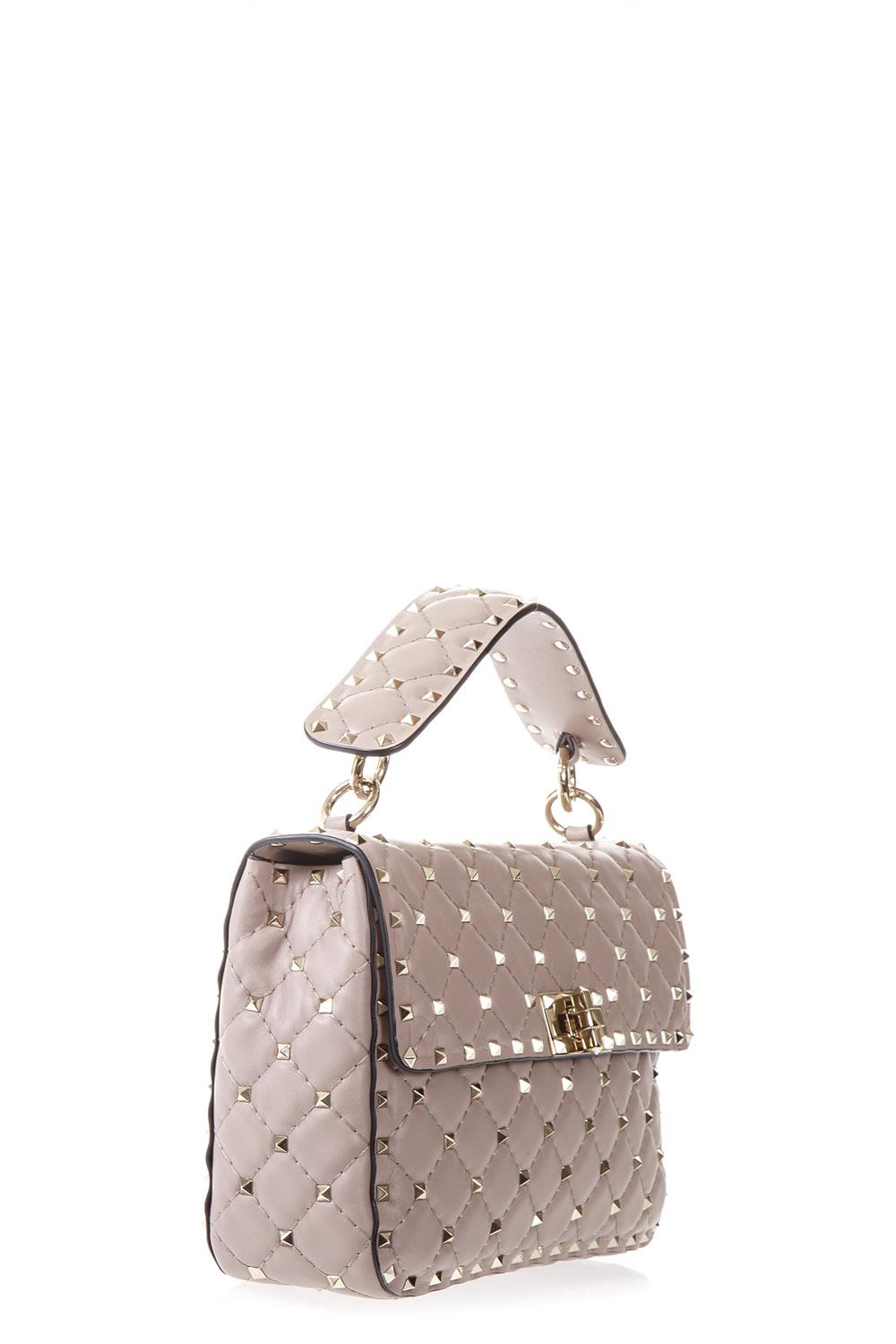 Borsa media con catena Rockstud Spike 7W2B0122 NAPP45 VALENTINO GARAVANI 
