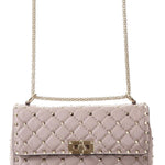 Borsa media con catena Rockstud Spike 7W2B0122 NAPP45 VALENTINO GARAVANI 