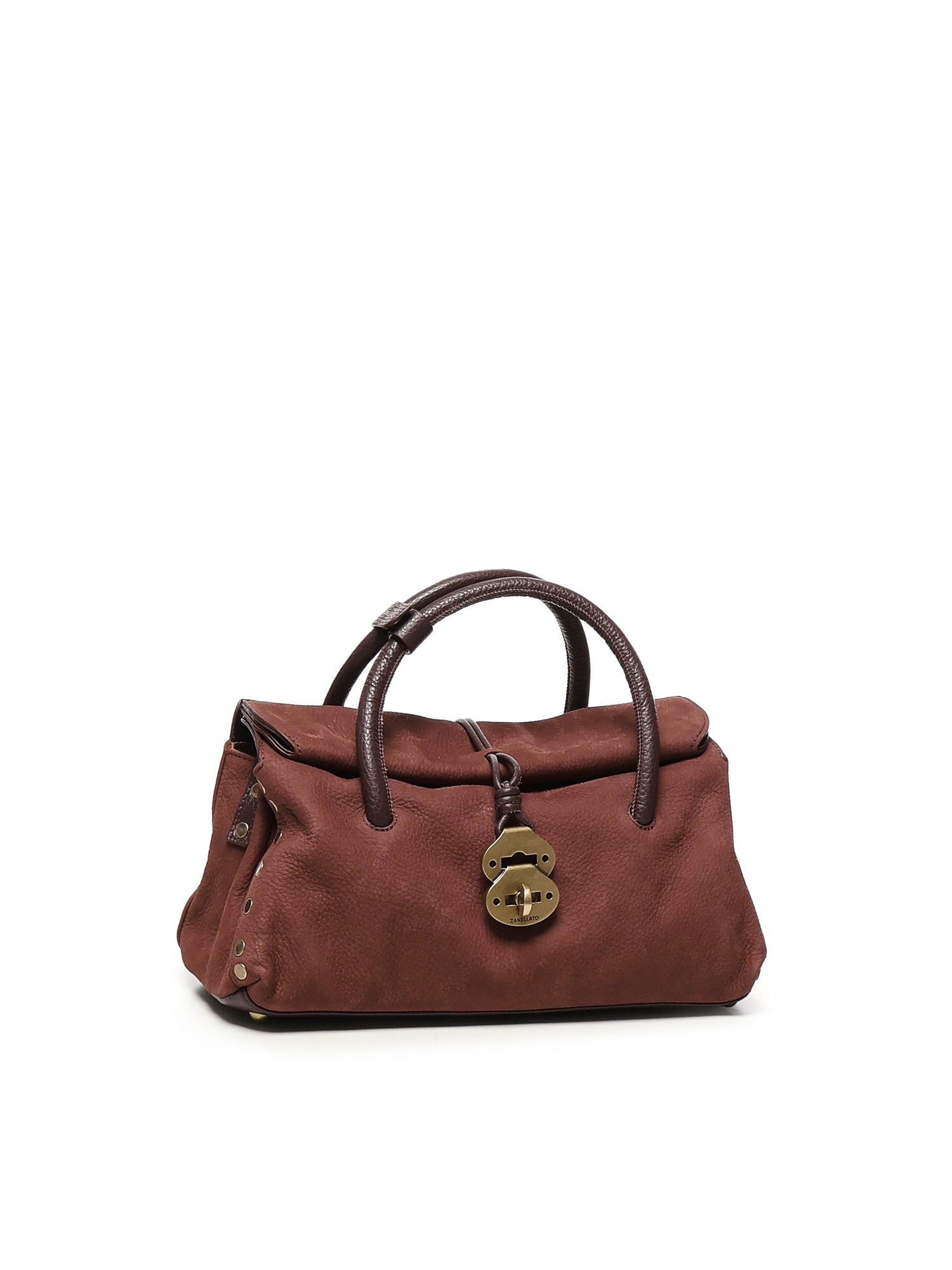 Borsa dotta in pelle<BR/> 069120 0070000Z0990 ZANELLATO 