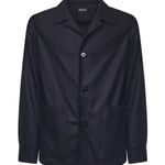 Overshirt in pura lana 231C00A2 1DHAQ07412 ZEGNA 