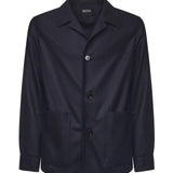 Overshirt in pura lana 231C00A2 1DHAQ07412 ZEGNA 