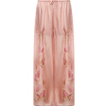 Pantaloni Cascadian in seta 3254PSS255 PINK ZIMMERMANN 