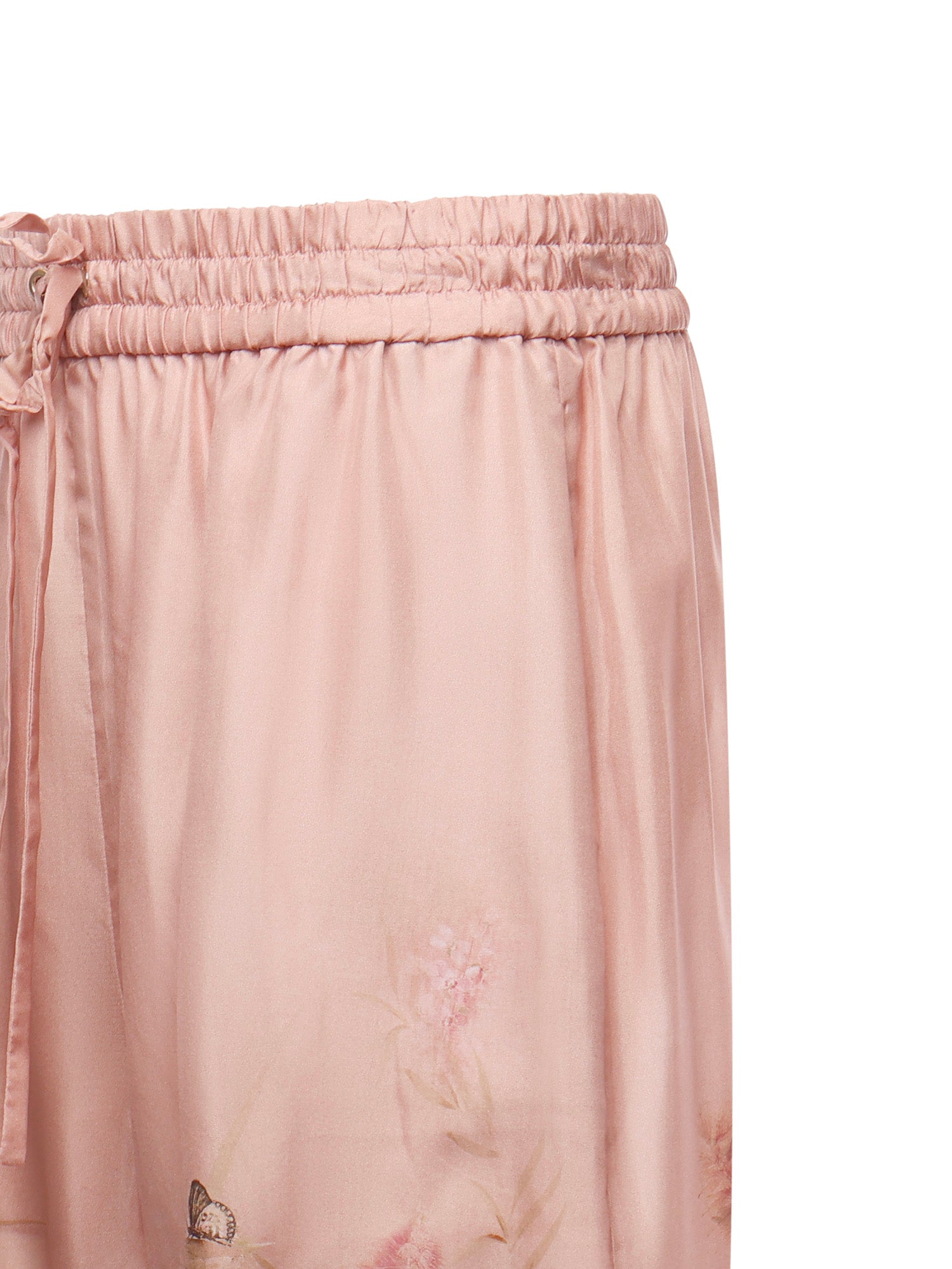 Pantaloni Cascadian in seta 3254PSS255 PINK ZIMMERMANN 