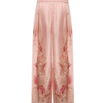 Pantaloni Cascadian in seta 3254PSS255 PINK ZIMMERMANN 