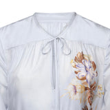 Maxi abito Coco in seta 4580DSS254 PWBLMLFL ZIMMERMANN 