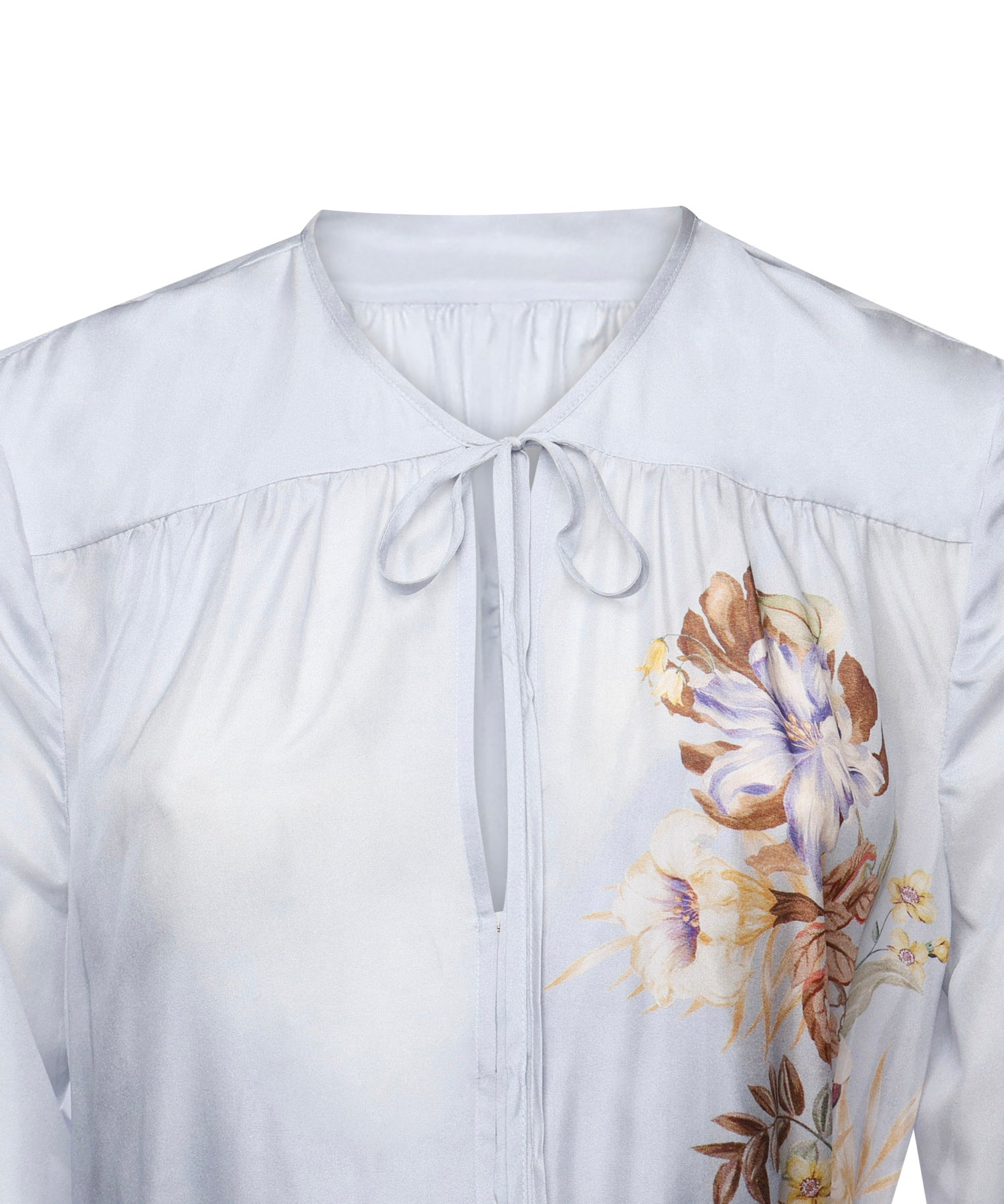 Maxi abito Coco in seta 4580DSS254 PWBLMLFL ZIMMERMANN 
