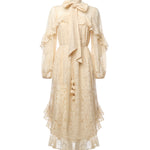 Abito in pizzo con volant Memento 5202DF252 CRM ZIMMERMANN 