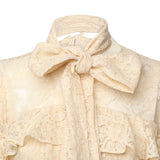 Abito in pizzo con volant Memento 5202DF252 CRM ZIMMERMANN 