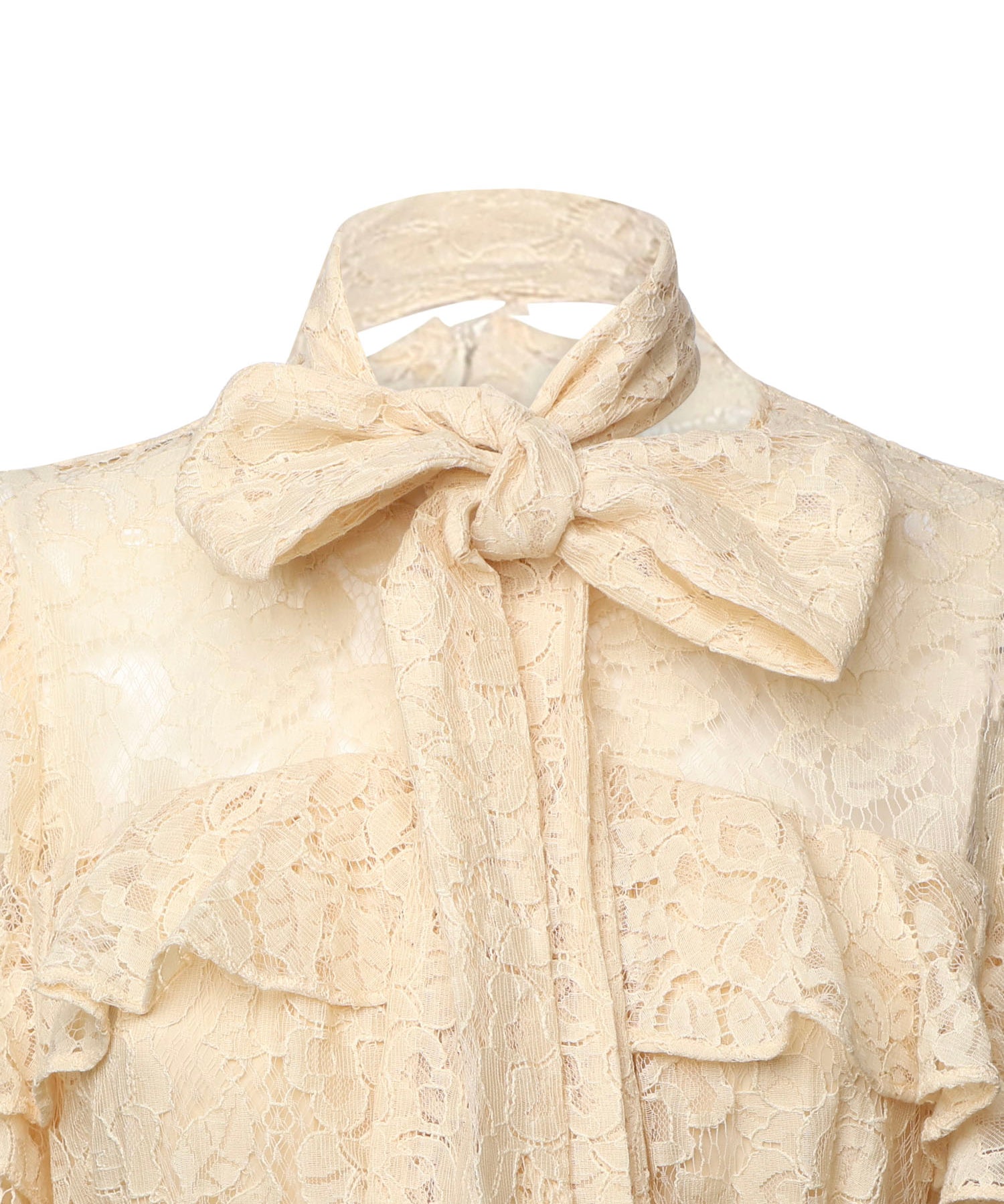 Abito in pizzo con volant Memento 5202DF252 CRM ZIMMERMANN 