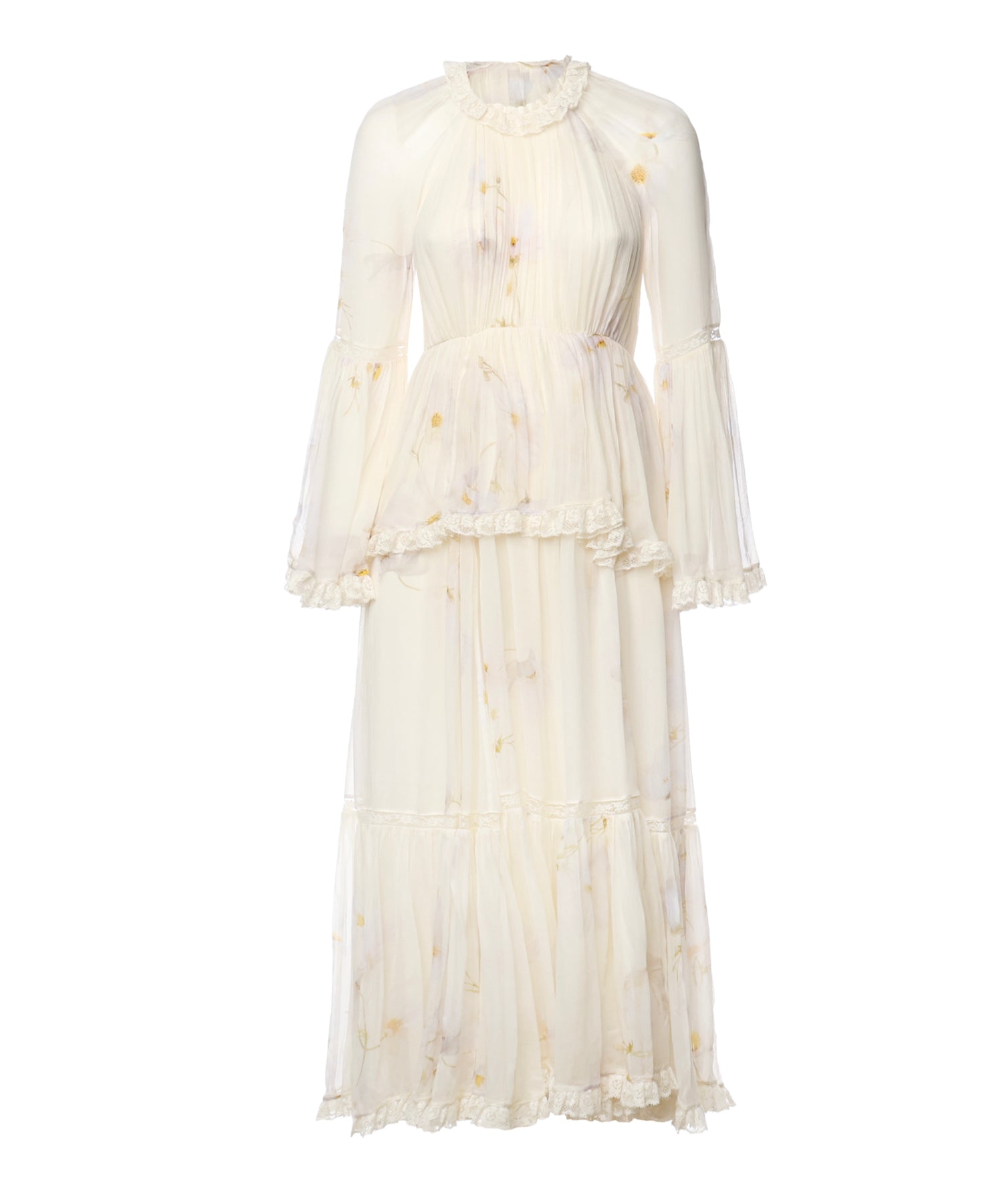 Abito con volant Memento 5385DF252 CDASCPNY ZIMMERMANN 