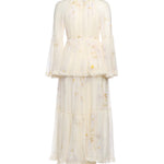 Abito con volant Memento 5385DF252 CDASCPNY ZIMMERMANN 