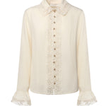Camicia con finiture in pizzo 5398TF25R CRM ZIMMERMANN 