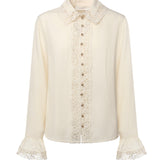 Camicia con finiture in pizzo 5398TF25R CRM ZIMMERMANN 