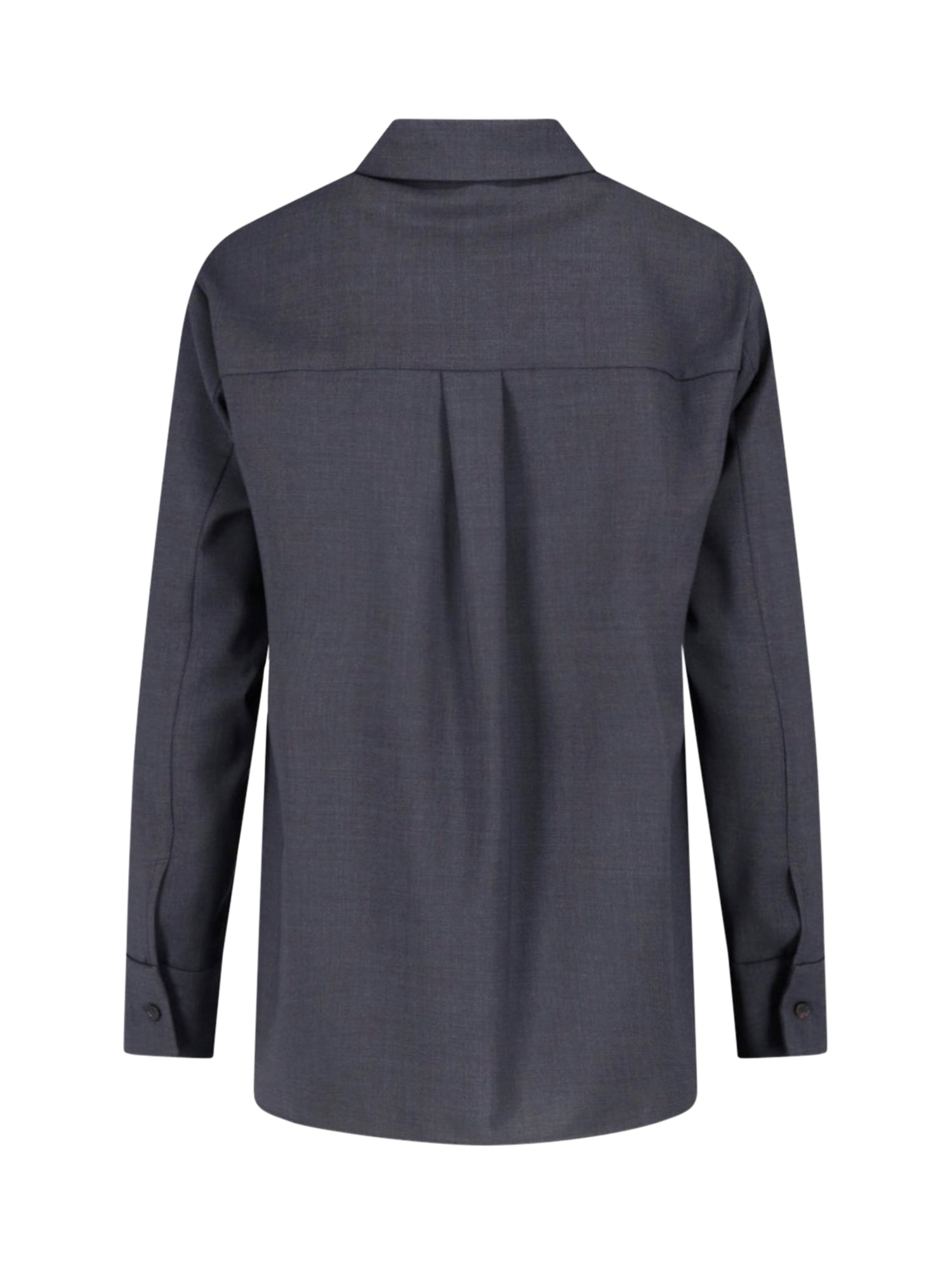 Camicia basic in tela di lana 2629196061600 016 'S MAX MARA 