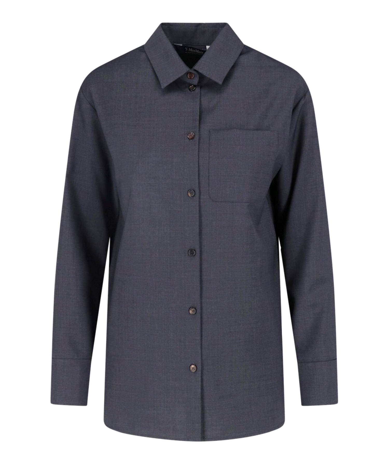 Camicia basic in tela di lana 2629196061600 016 'S MAX MARA 