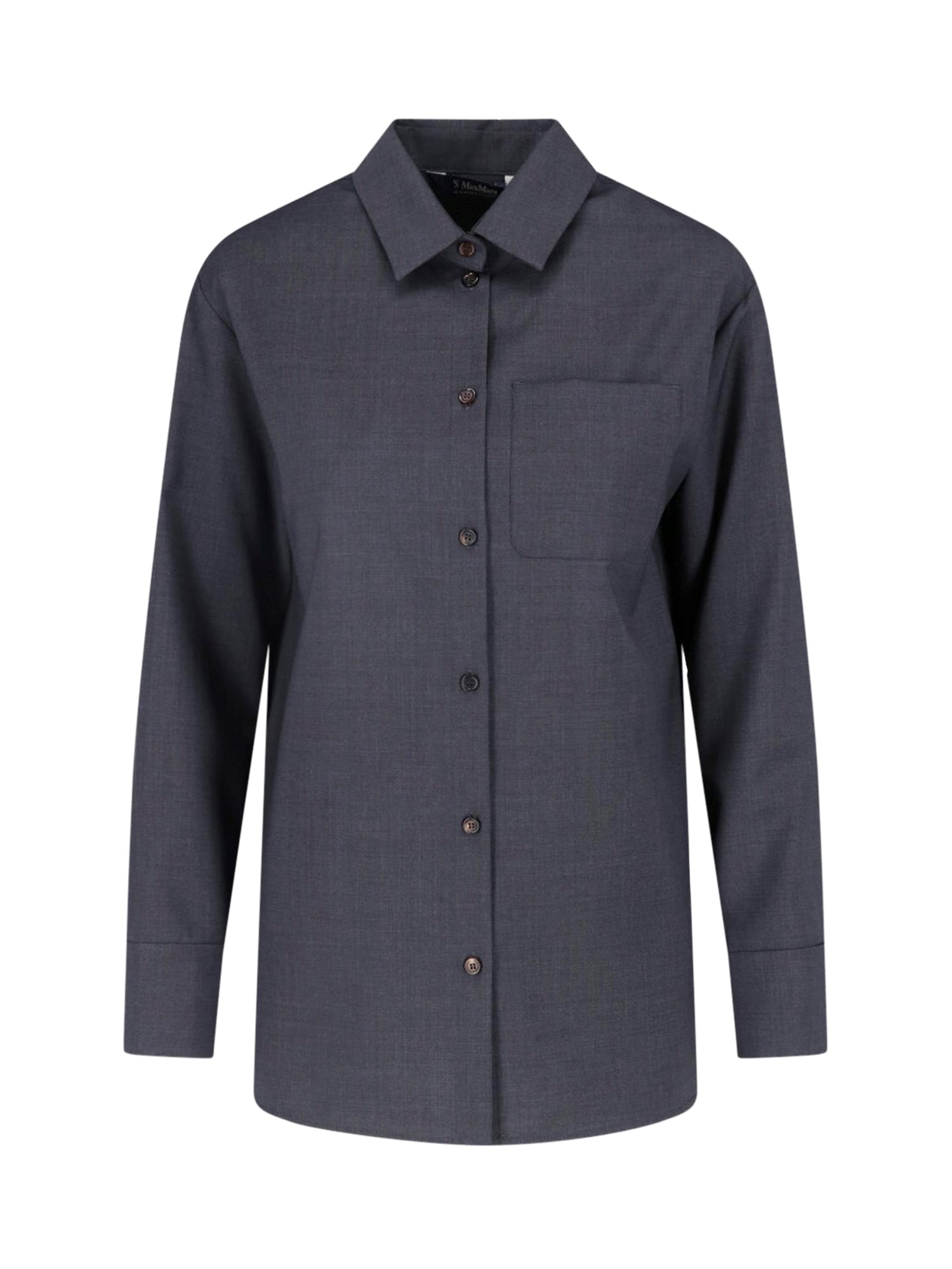 Camicia basic in tela di lana 2629196061600 016 'S MAX MARA 