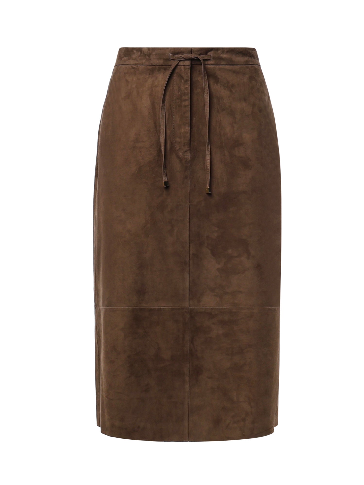 Gonna longuette in pelle scamosciata 2629406011600 001 'S MAX MARA 