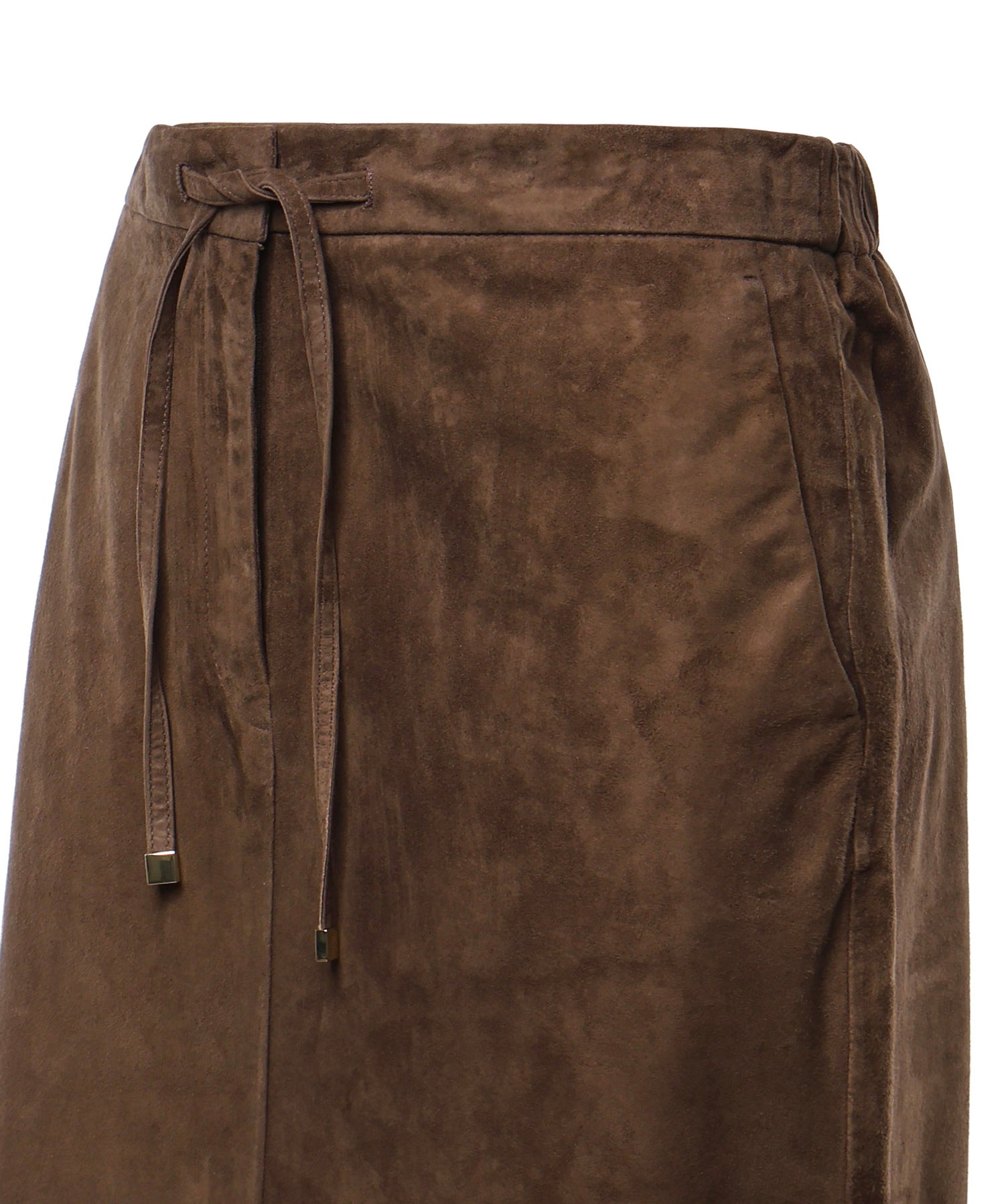 Gonna longuette in pelle scamosciata 2629406011600 001 'S MAX MARA 