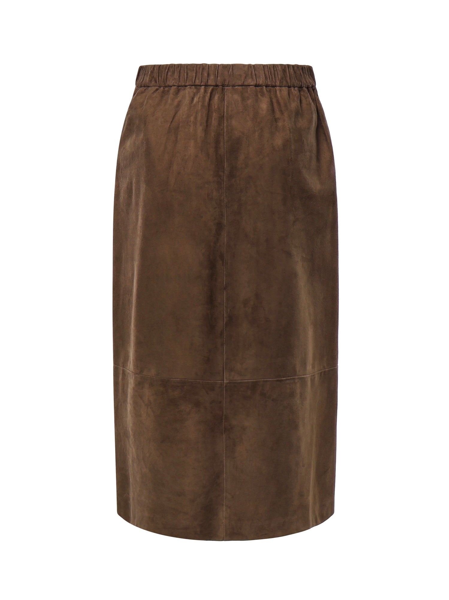 Gonna longuette in pelle scamosciata 2629406011600 001 'S MAX MARA 