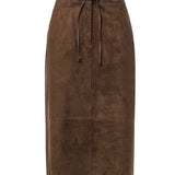 Gonna longuette in pelle scamosciata 2629406011600 001 'S MAX MARA 