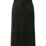 Gonna longuette in pelle scamosciata 2629406011600 002 'S MAX MARA 