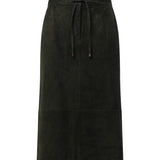 Gonna longuette in pelle scamosciata 2629406011600 002 'S MAX MARA 