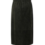 Gonna longuette in pelle scamosciata 2629406011600 002 'S MAX MARA 