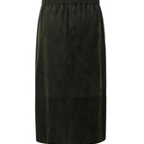 Gonna longuette in pelle scamosciata 2629406011600 002 'S MAX MARA 