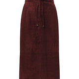 Gonna longuette in pelle scamosciata 2629406011600 003 'S MAX MARA 