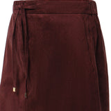 Gonna longuette in pelle scamosciata 2629406011600 003 'S MAX MARA 