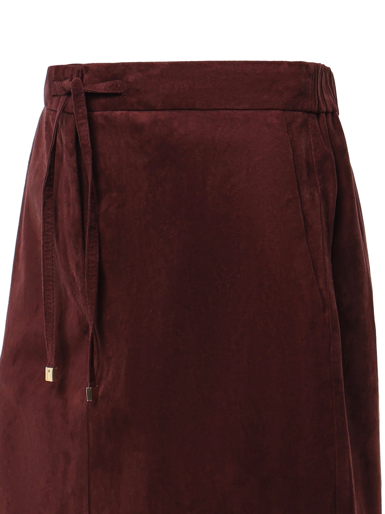 Gonna longuette in pelle scamosciata 2629406011600 003 'S MAX MARA 