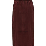 Gonna longuette in pelle scamosciata 2629406011600 003 'S MAX MARA 