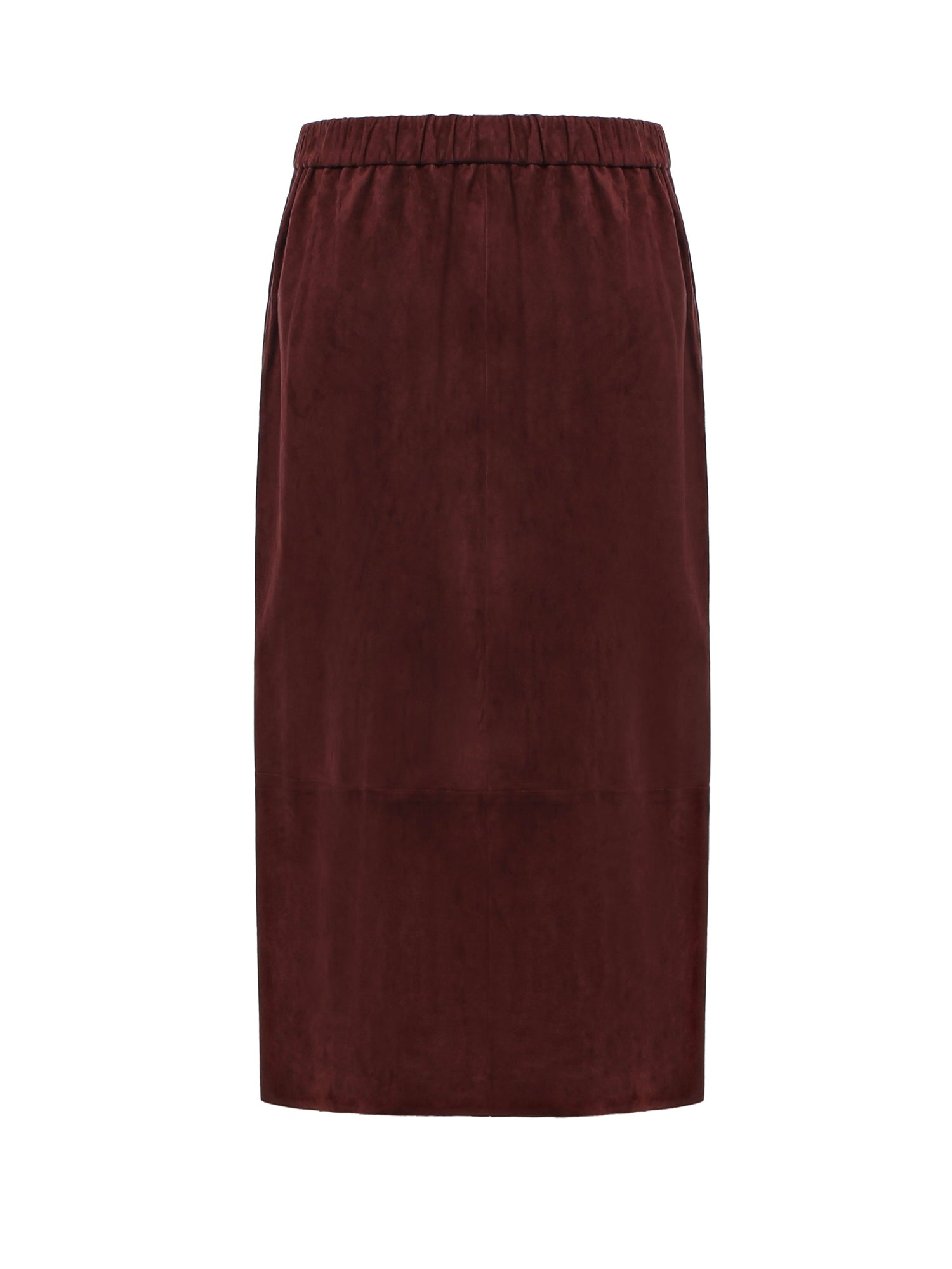 Gonna longuette in pelle scamosciata 2629406011600 003 'S MAX MARA 