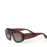 Occhiali da sole a mascherina aviatore AA0092S005  ALAIA 