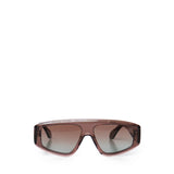 Occhiali da sole a mascherina aviatore AA0092S005  ALAIA 