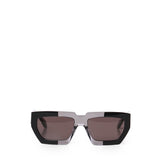 Occhiali da sole rettangolari sfumati AA0102S001  ALAIA 