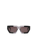 Occhiali da sole rettangolari sfumati AA0102S001  ALAIA 