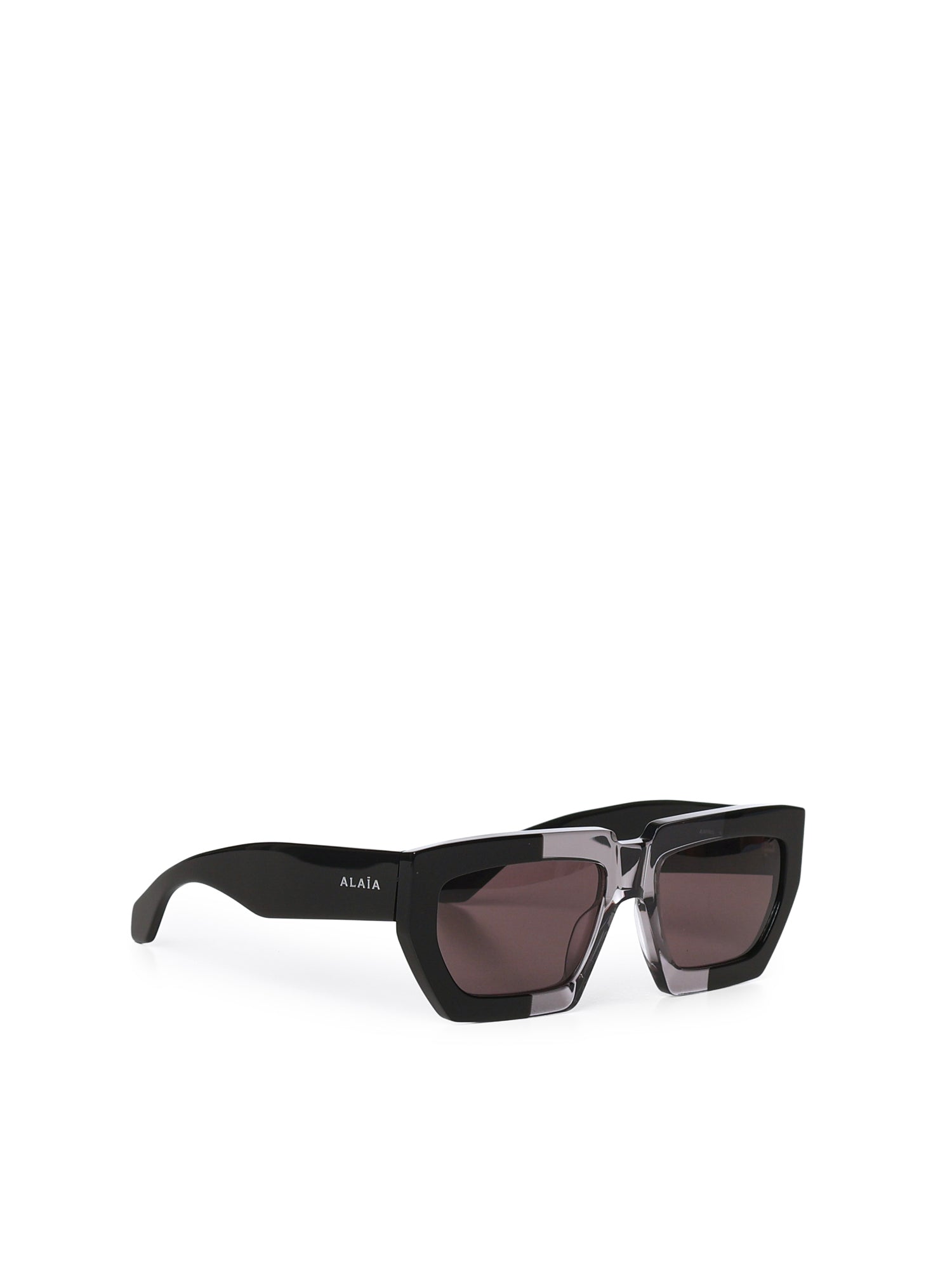 Occhiali da sole rettangolari sfumati AA0102S001  ALAIA 